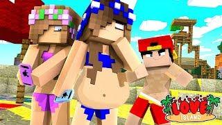 LITTLE CARLY IS PREGNANT ON LOVE ISLAND - Minecraft Little Club Adventures