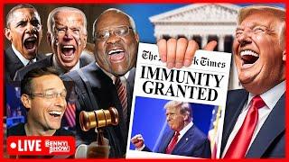 BREAKING BOMBSHELL Supreme Court Ruling Grants Trump IMMUNITY MASSIVE Trump WIN  DC in PANIC