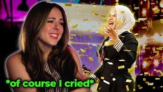 Putri Ariani Receives the GOLDEN BUZZER  AGT 2023 AUDITIONS  Reaction & Analysis