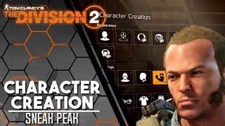 The Division 2 Character Creation Sneak Peak and Breakdown