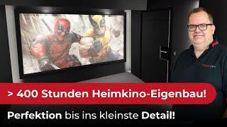 Über 400 Stunden Eigenleistung Thomas Ultimatives Heimkino im Detail HEIMKINOBAU war vor Ort.