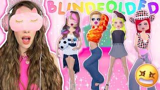 Picking My Outfits BLINDFOLDED In Dress To Impress *BAD IDEA*