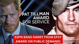 YOU DONT DESERVE SHT 3 Million Sign Petition Against Prince Harry Receiving Pat Tillman Award.