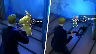 Find Golden Artifacts Near The Spire All 3 Locations Fortnite Season 6 Week 1 Challenge