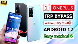 Oneplus Nord N20 Se Unlock Frp Remove Password With Computer One+ Nord N20 Se Frp Bypass Android 12