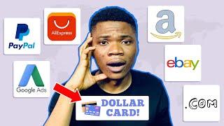 This Virtual Dollar Card Works 100% Pay for AliExpress Google Ads & More...