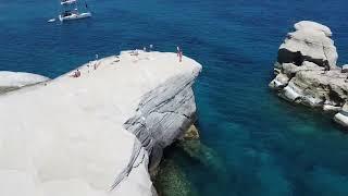 SARAKINIKO BEACH                                        MILOS GREECE    A MIRACLE OF NATURE...