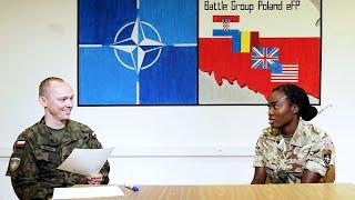 Learning Polish at NATO’s Battlegroup Poland 