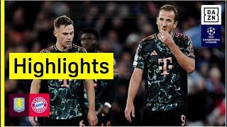 Aston Villa - FC Bayern München  UEFA Champions League  DAZN Highlights