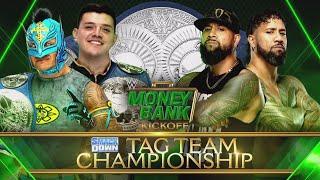 The Mysterios vs The Usos MITB 2021 Kickoff - Smack Down Tag Team Championship Full Match