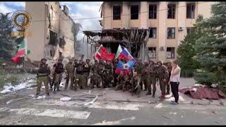 Russian and Ukrainian forces both claim to be in control of Lysychansk