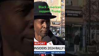 Black American support Trump