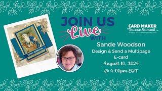 Card Maker Success Summit August 2024 - Sande Woodson Live Q&A