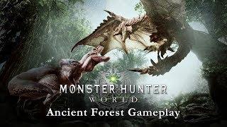 Monster Hunter World - Ancient Forest Hunt Gameplay