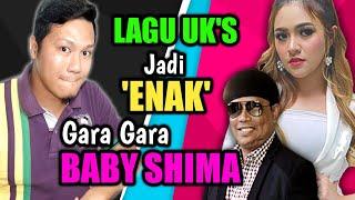  GERAM BABY SHIMA Dangdutkan Lagu UK’S Di Sana Menanti Di Sini Menunggu  Reaction Malaysia