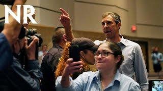 Beto O’Rourke Crashes Abbott’s Press Conference on Uvalde School Shooting