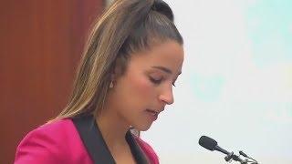 Aly Raisman addresses Larry Nassar calls out U.S.A. Gymnastics in victim impact statement  ESPN