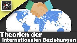 Schulen der internationalen Beziehungen - Realismus - Institutionalismus - Liberalismus - erklärt