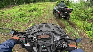 2023 CAN-AM OUTLANDER 1000 in the forest part 1