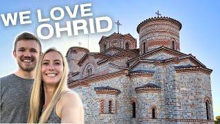 INCREDIBLE Sights in MACEDONIA  Ohrid Travel Vlog