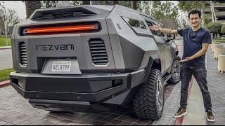 $700 000 REZVANI VENGEANCE - 810 HP Test drive and full review. Road legal military truck