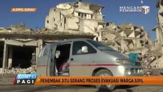 Penembak Serang Proses Evakuasi Warga Sipil Aleppo