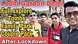 #lodhigarden #delhivlog Lodhi Garden after lockdown  beautiful Family Park ever  Travel Out