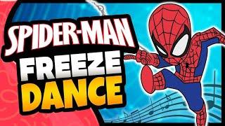 Spider-Man Freeze Dance for Kids  Just Dance  Brain Break  GoNoodle Inspired