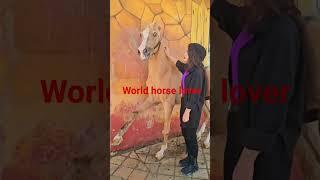 cute girl with noughty #horse #horsegirl #horseriding #horseride #horselover #horseracing