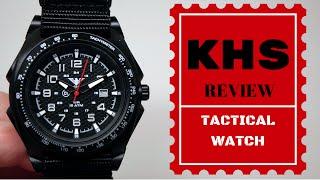 4K KHS TACTICAL WATCHES SENTINEL A WATCH REVIEW MODEL KHS.SEAB.NB