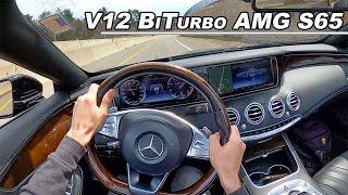 Mercedes-AMG S65 Cabriolet - 621hp V12 BiTurbo ROCKET Convertible POV Drive