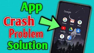 App crash problem solution  app automatically closing problem  How to fix app crash problem