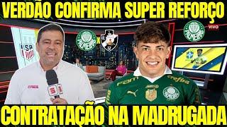 MADRUGADA DE FESTA NO VERDÃO PALMEIRAS CONFIRMA SUPER NEGOCIAÇÃO E DEIXA A TORCIDA EUFÓRICA VERDÃO