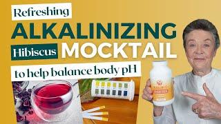 ALKALINIZING Orange Hibiscus Mocktail