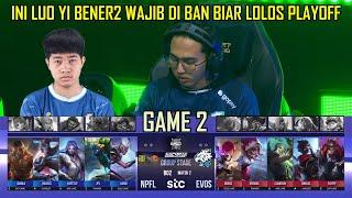 LUO YI BENER2 GILA DI MSC  HAYABUSA ANAVEL GABISA GERAK  EVOS GLORY VS NIP FLASH GAME 2