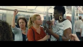 Trainwreck subway scene