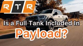 Is A Full Tank Of Gas Included In Your Vehicles Payload