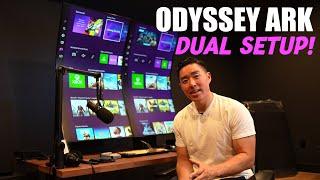 Samsung Odyssey Ark Dual Setup And Review