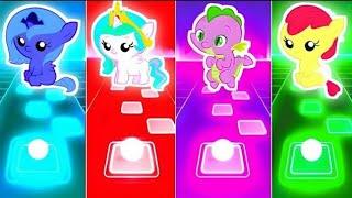 My Little pony And Tiles Hop Music Game- Twilight Sparkle- Fluttershy- Rainbow dash- Pinkie pie