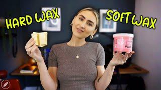 What wax should you be using? Hard wax or Soft wax tutorial