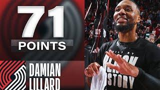 Damian Lillard’s INCREDIBLE 71-PT Performance  February 26 2023