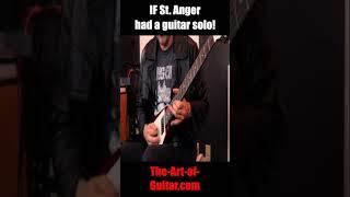 I thought St. Anger needed an official guitar solo so I made one 