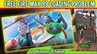 Free Fire 99 LOADING Problem solve   How to fix FF 99 % Game Loading Problem   FF network Issue
