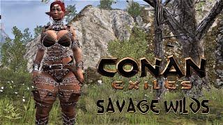 PT.3 Chained Elf Chaining Some Named Thralls - Conan Exiles Savage Wilds Map Mod PC Gameplay