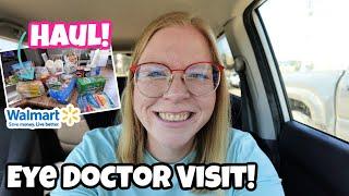 Eye Doctor Day  Walmart Grocery Pickup  Daily Vlog