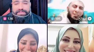 بث رامي العبدالله مع رانيا جابلها شيخ من شان يهديها وتتحجب اقوى ضحك #1
