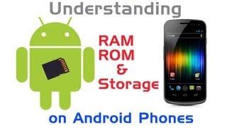 Understanding RAM  ROM  Storage on Android Phones