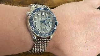 StrapsCo Shark Mesh on my Omega Seamaster an improvement?