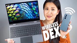 Samsung DeX Wirelessly Powers This Laptop