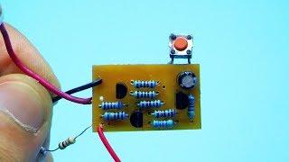 One button Push On Push Off  The simplest circuit.